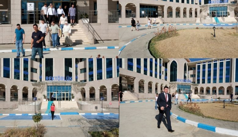 Rektörlük Tahliye